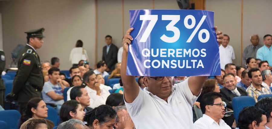 Compromiso Ecuador defendió la Consulta Popular durante la sesión de la Comisión de enmienda constitucional
