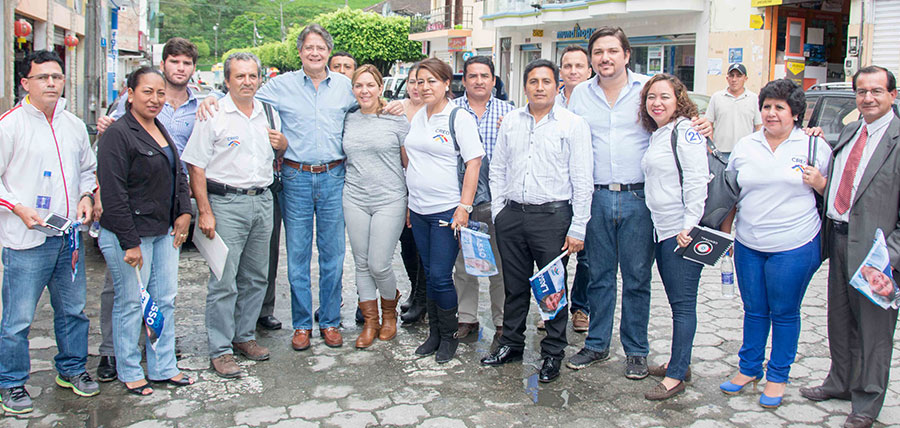 Lasso agradece apoyo de Zamora Chinchipe y posesiona directivas