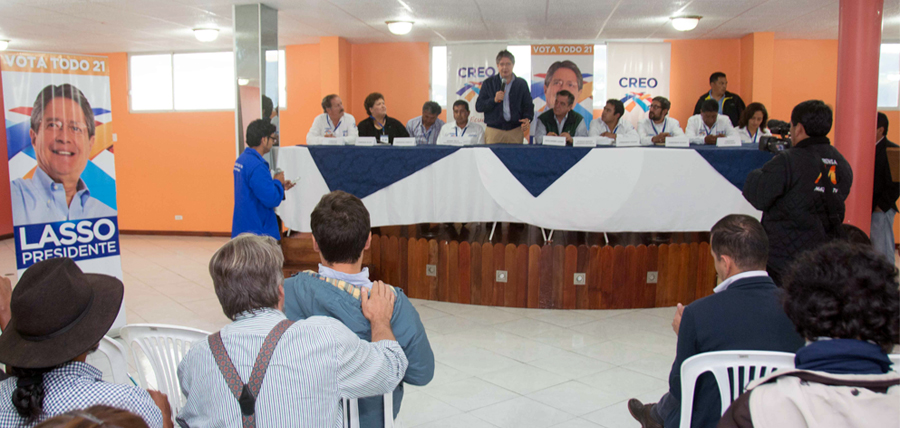 El cantón Mejía ya tiene directivas parroquiales de CREO