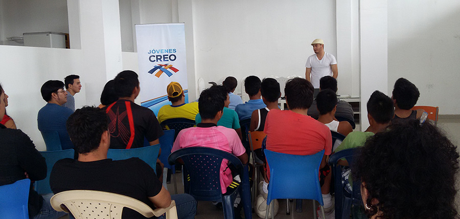 Jóvenes CREO fortalece sus bases en la amazonía ecuatoriana