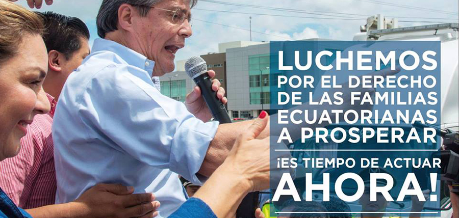 ¡Guillermo Lasso invita a la familia ecuatoriana a  defender su futuro!