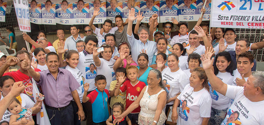 La gira de fortalecimiento institucional de CREO recorrió Guayaquil y Daule