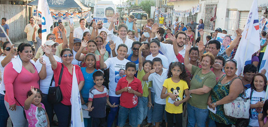 CREO sigue sumando nuevos partidarios en Guayaquil e inaugura directivas en Colimes