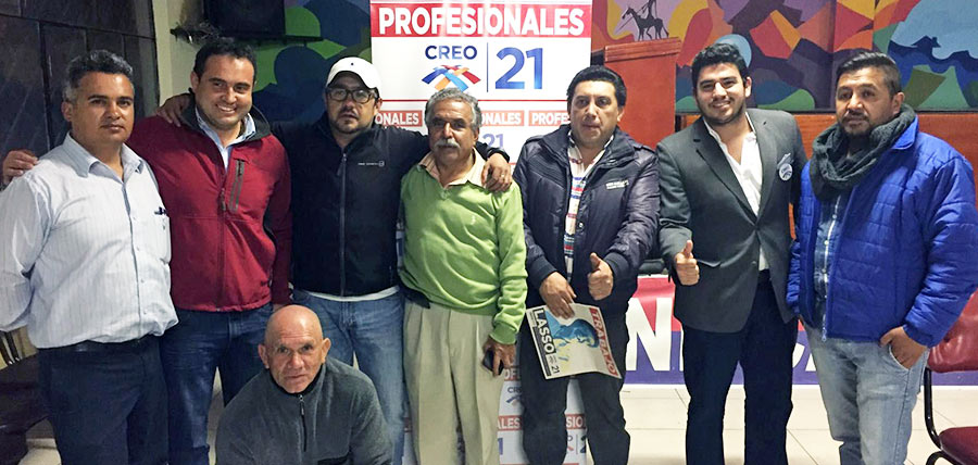 Gente comprometida con el cambio de un Ecuador de Oportunidades son los integrantes del Frente de Profesionales de Cañar.