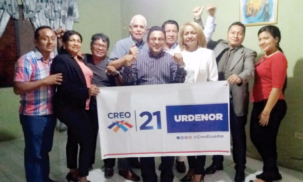 En Guayaquil CREO se fortalece y empodera a su Directiva Territorial de Urdenor