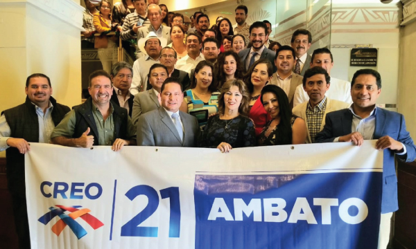 Ambato posesiona a su equipo Cantonal dentro del trabajo territorial nacional