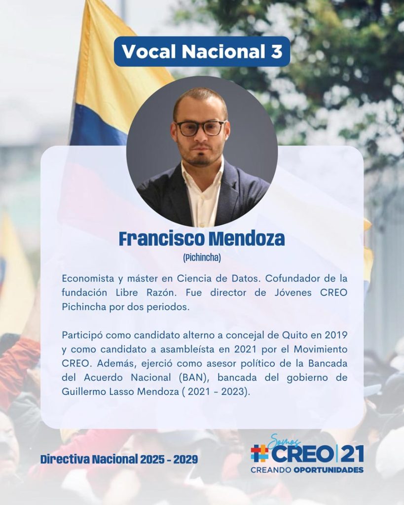 Vocal Nacional 3 CREO - Francisco Mendoza